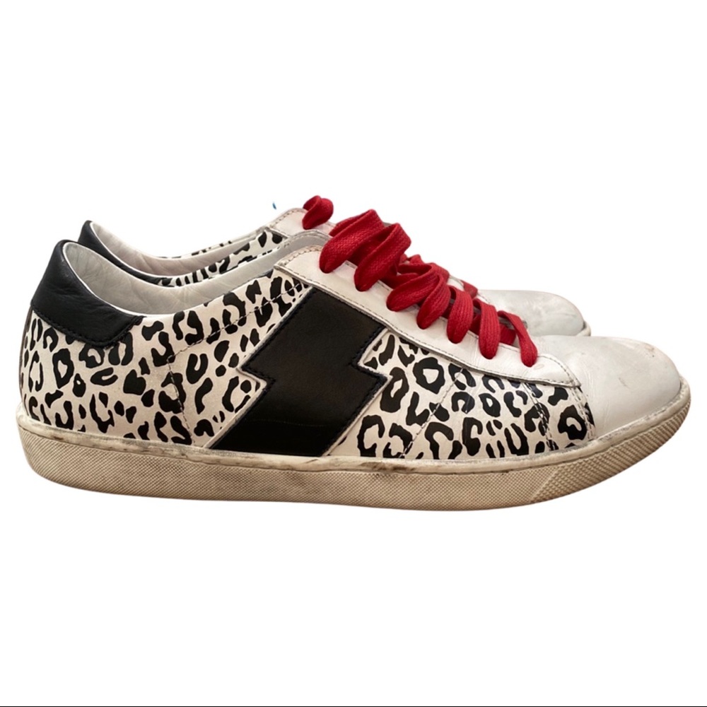 Amiri Viper Leopard Sneakers sz 40